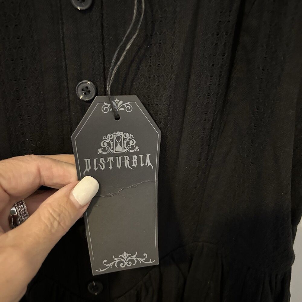 Disturbia Black Maxi Dress - Picture 10 of 15